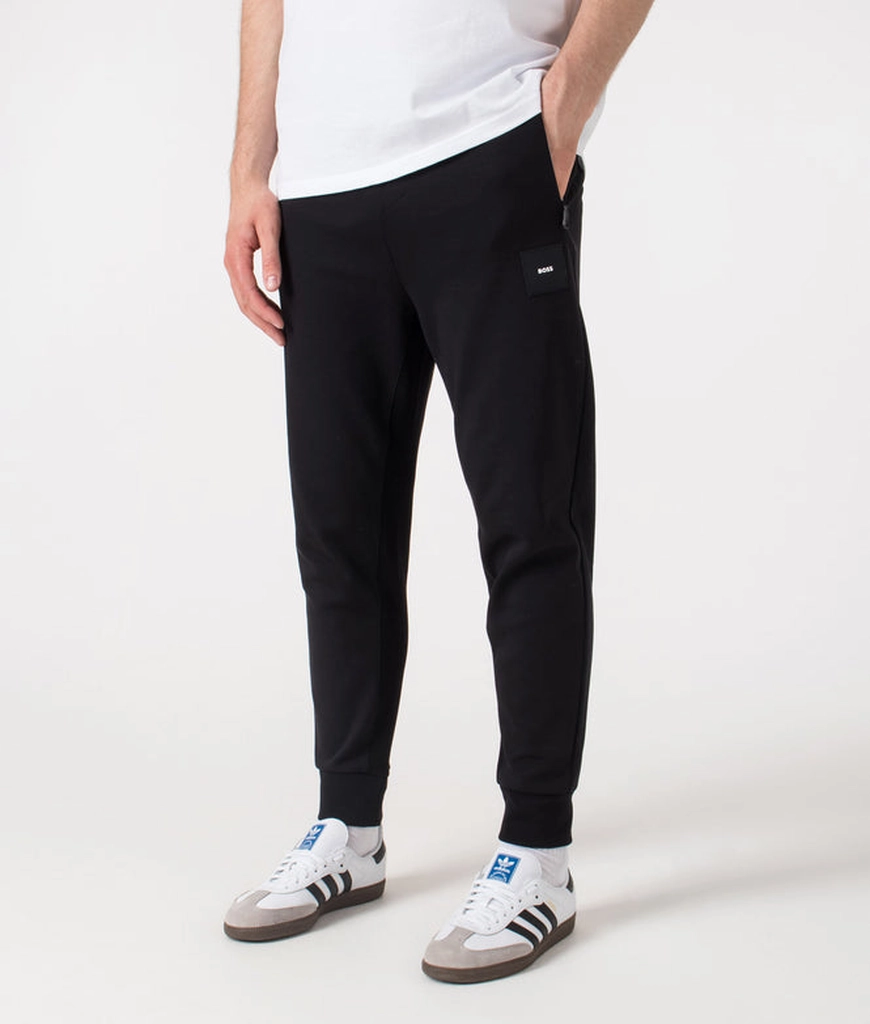 Hugo Boss Mens Regular Fit Hadiko Rib Joggers
